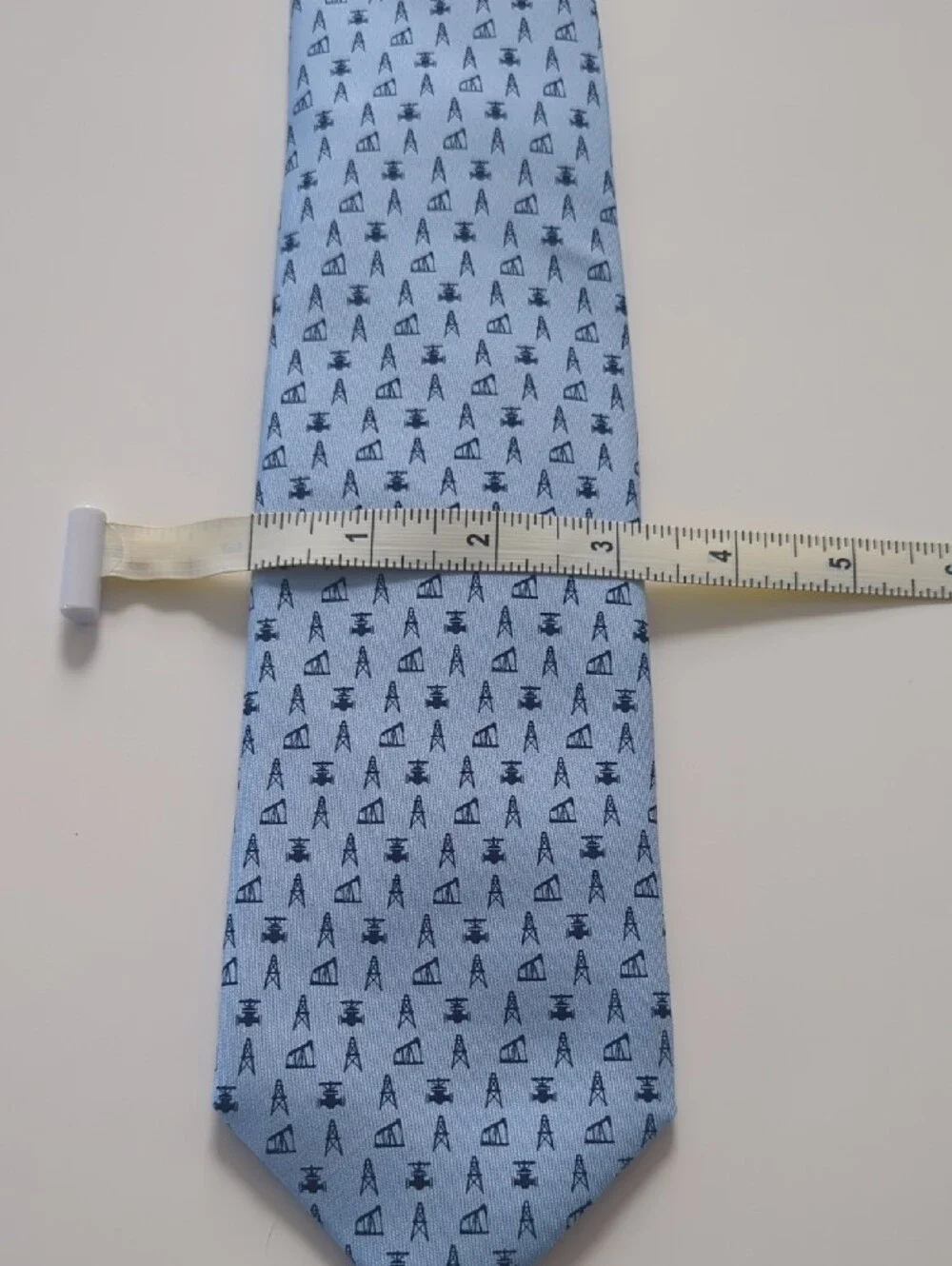 Vineyard Vines x Tudor Pickering Holt & Co Oil Derrick Silk Tie